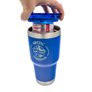 Load image into Gallery viewer, Arctic Sombrero Lid with 30 ounce Stainless Steel Vacuum insulated Tumbler